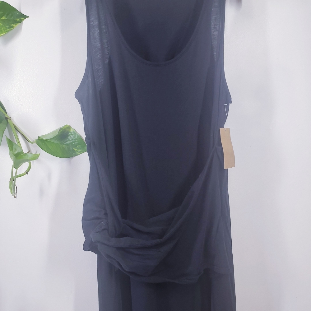 New RACHEL Roy Tank Tied Side Slit Maxi Dress XL - Picture 5 of 10